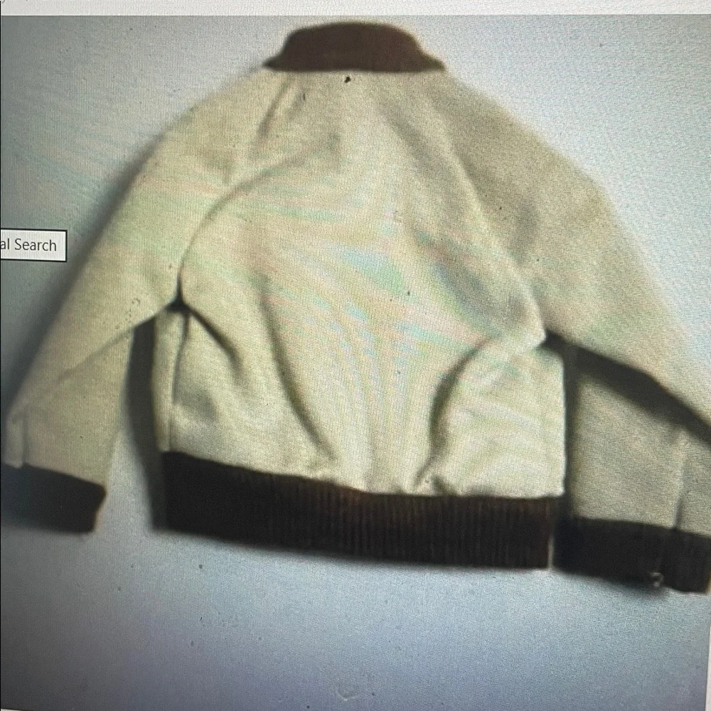 VTG KEN DOLL BEIGE ZIP UP JACKET